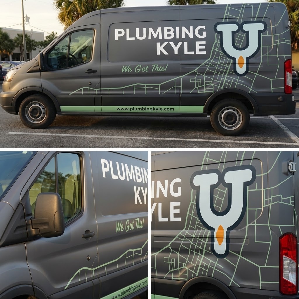 Plumbing Kyle service van